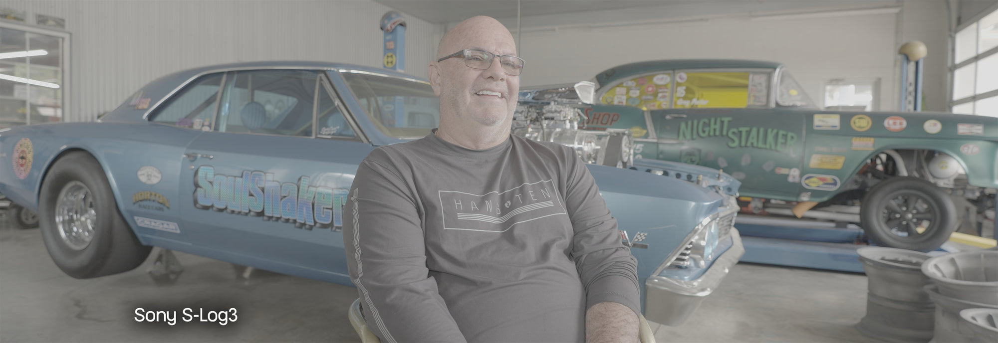 Before and after cinematic color grading transformation using HueCraft tools for DaVinci Resolve.